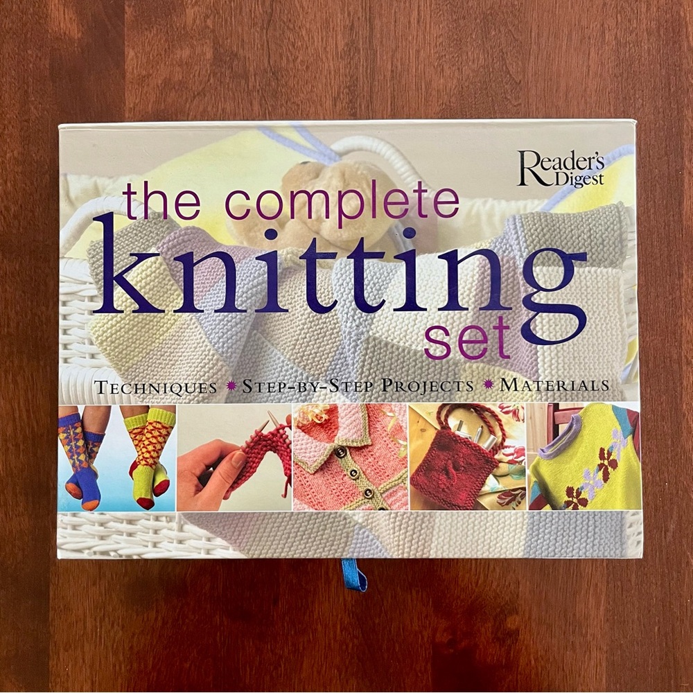 Reader’s Digest, The Complete Knitting Set - Comprehensive Crafting Kit